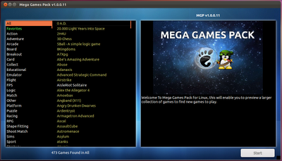 Mega Games PAck for Linux.png