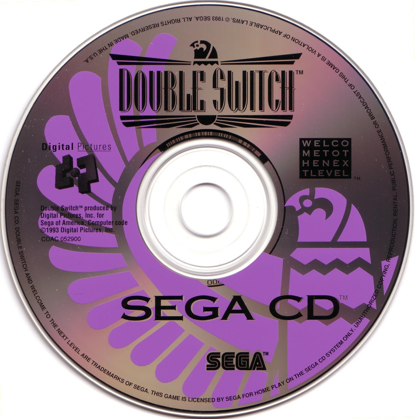 Sega Mega CD Disc Scans d Game Covers Box Scans Box Art CD Labels Cart ...