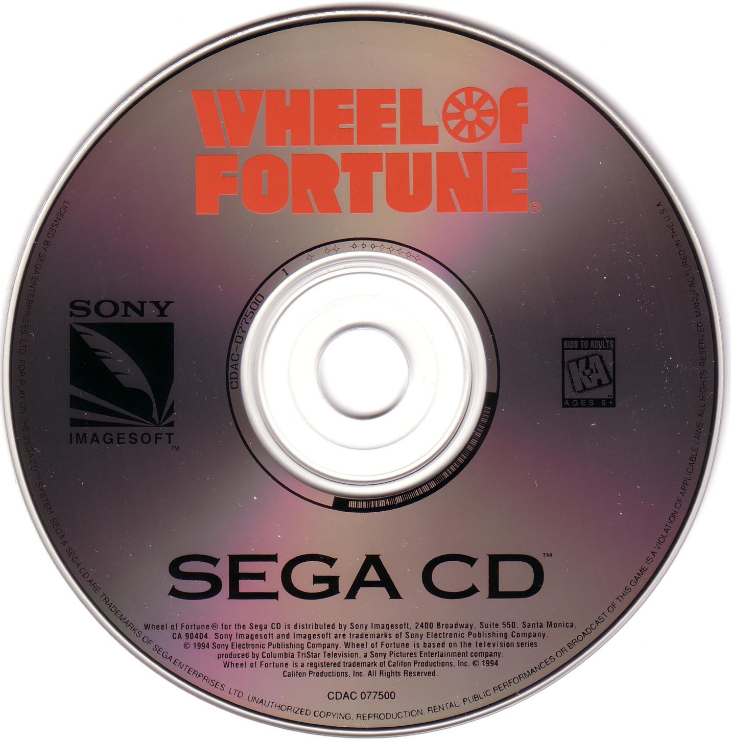 Sega Mega CD Disc Scans w Game Covers Box Scans Box Art CD Labels Cart ...