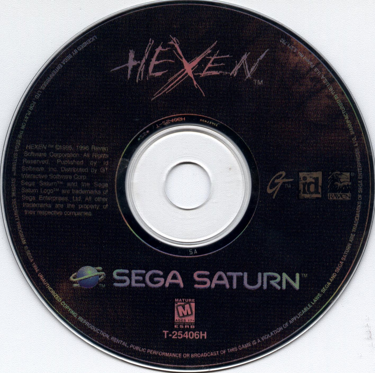 Sega Saturn H Hexen U Game Covers Box Scans Box Art CD Labels Cart Labels