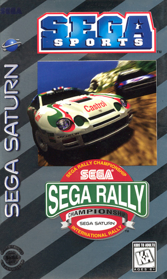 Sega Saturn S Sega Rally U Game Covers Box Scans Box Art CD Labels Cart ...